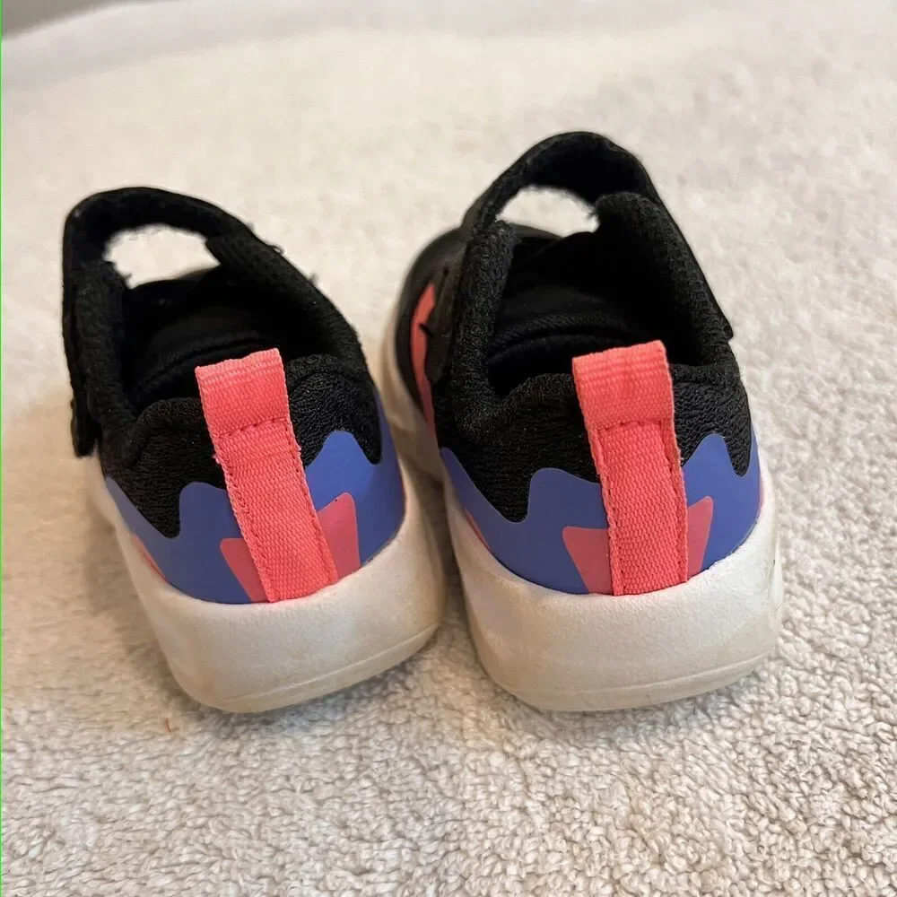 Lot Little Love Bug Leather Shoe 4 Baby Girl Floral Gymboree Sneakers Athletic 3